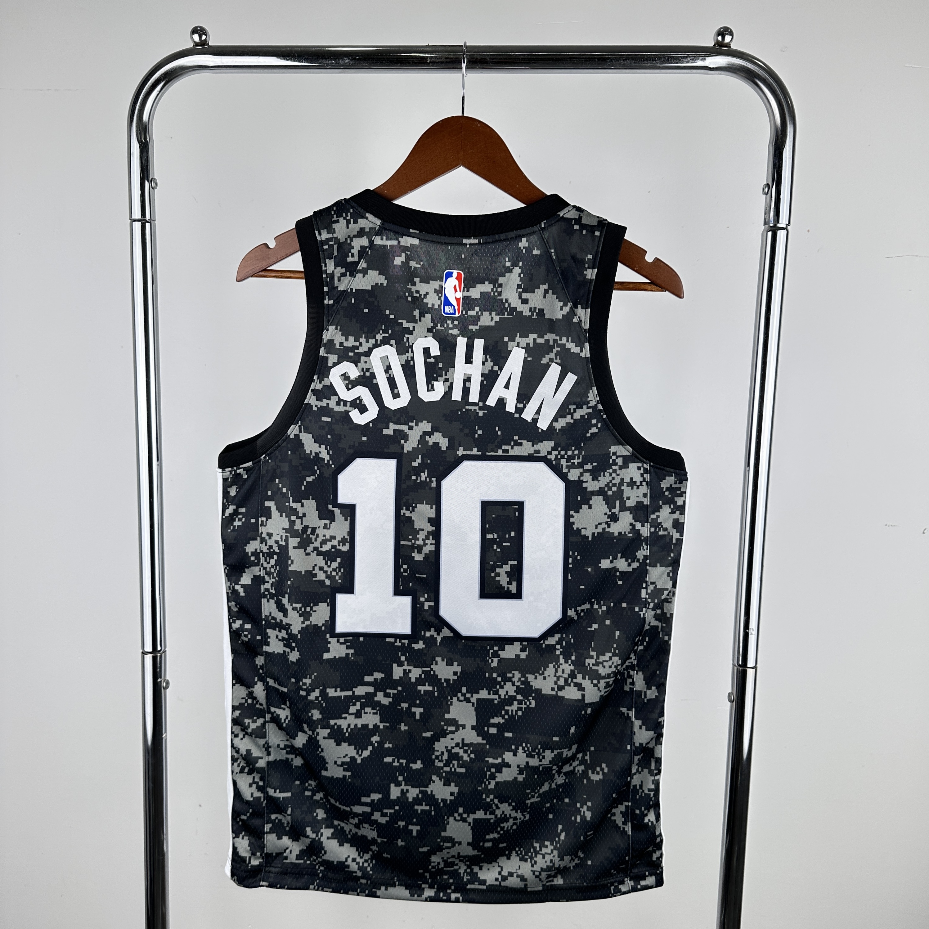 Men San Antonio Spurs #10 Sochan Camo Nike 2024 NBA Jersey->san antonio spurs->NBA Jersey